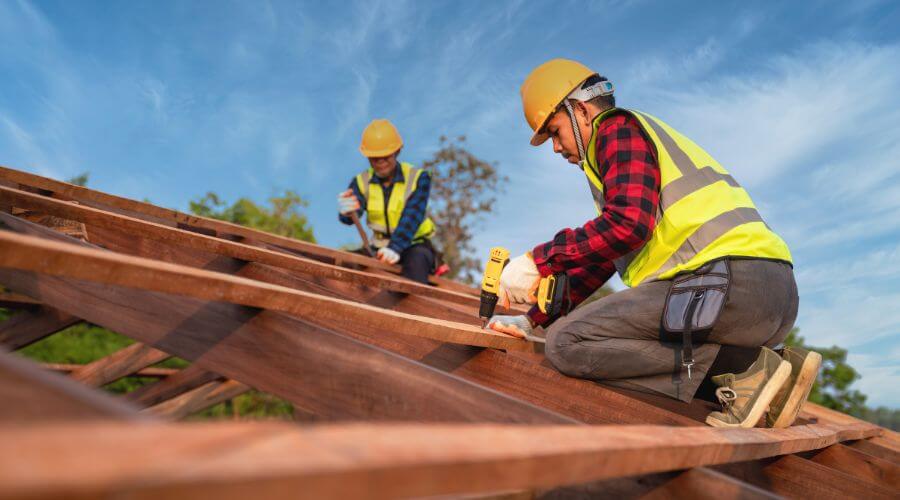 Professional metal roof installation in Bussey, IA
